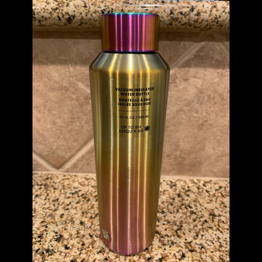 Starbucks 2020 Rare Gold Pink ombré tumbler